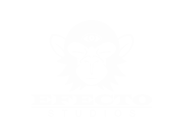 Efecto Logo Vertical White